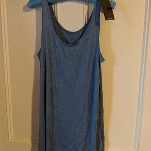 NWT Mossimo Blue Heather Layering Tank 2XL